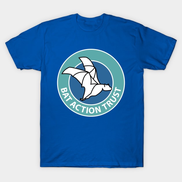 Bat Action Trust - Logo - Detectorists T-Shirt by InflictDesign